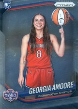 2025 Panini Prizm WNBA GEORGIA AMOORE RC ROOKIE #140 IMAGE VARIATION BASE