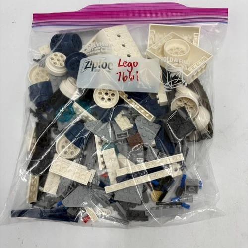 Lego Star Wars: 7661 Jedi Starfighter w/ Booster Ring ~50% Complete NO FIGURES