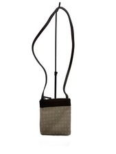 BVLGARI shoulder bag canvas BEG all-over pattern