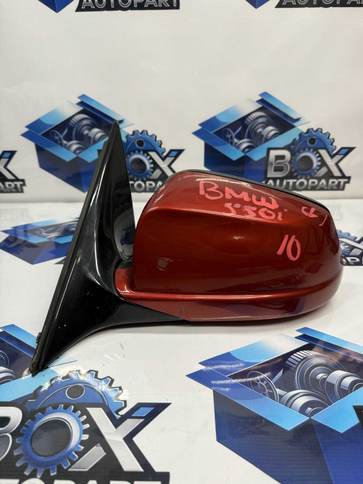 11-13 BMW 528i 535i 550i F10 Front Left Power Door Side View Mirror 0153401 OEM