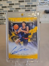 Cam Christie 2024-25 Panini Origins Gold /10 On-Card Auto RC L.A. Clippers 