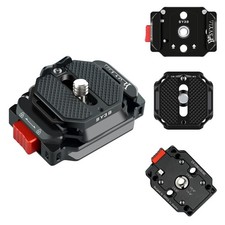 SY38 V3803 AutoLock 38mm Camera Tripod Quick Release Plate Mount Base Adapter