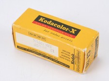 KODAK KODACOLOR-X CX 120 IN A SEALED BOX, EXPIRED JUNE 1971, AS-IS/191341
