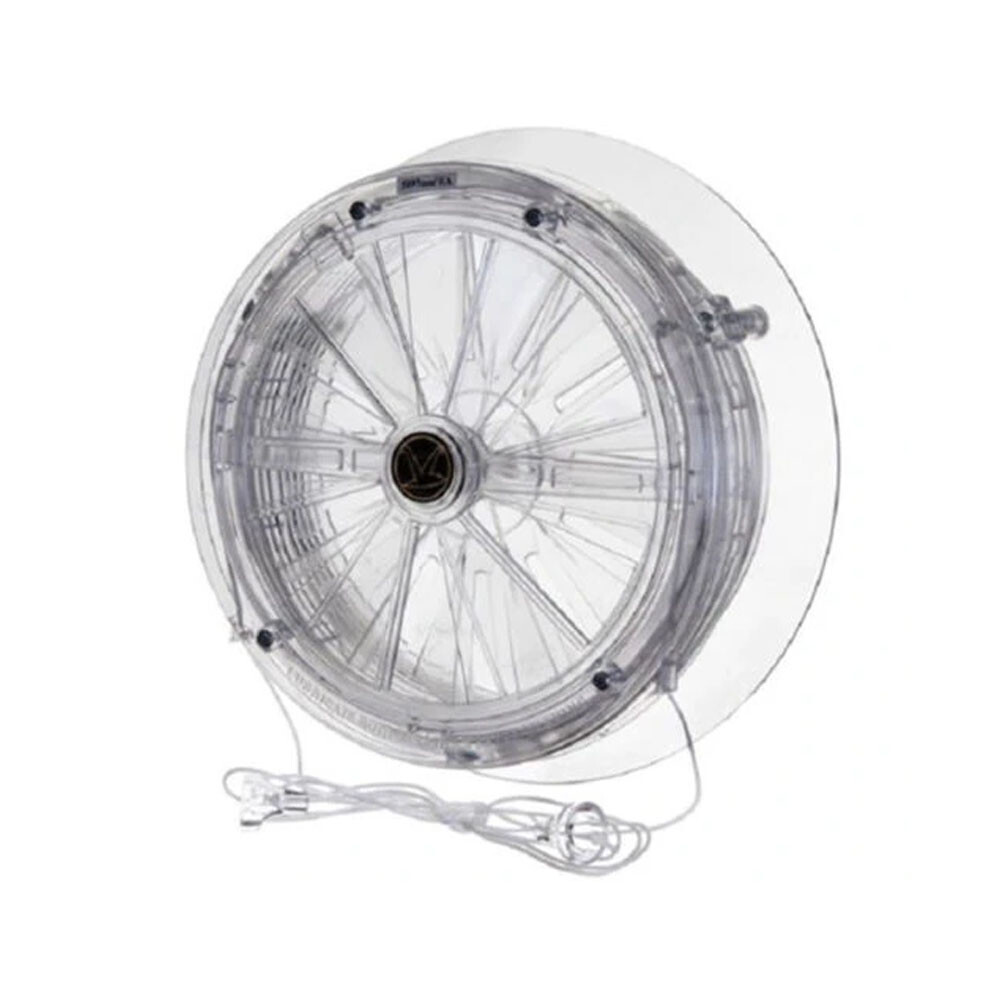 Vent-a-Matic Cord Operated Double Glazed Window Fan with Stormguard Model DGS106