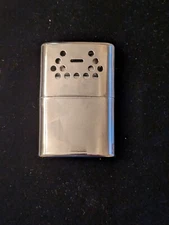 Vintage Pocket Hand Warmer Refillable Reusable- ORBEX Jon-E STD (Chrome/USA)
