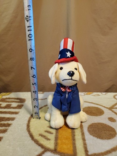 2019 Raising Cane's Limited Edition Approx 8" Stars & Stripes Plush - Picture 2 of 12