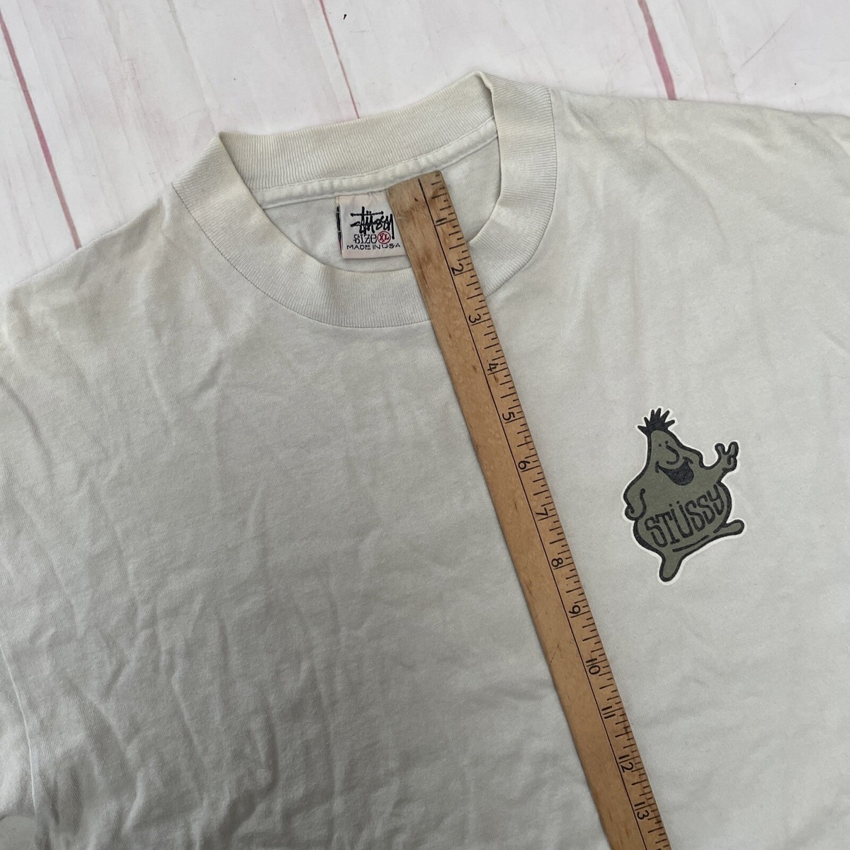 Vintage Stussy Flubber T-Shirt Made in USA Skateboarding Vintage Stussy Flubber T-Shirt Made in USA Skateboarding