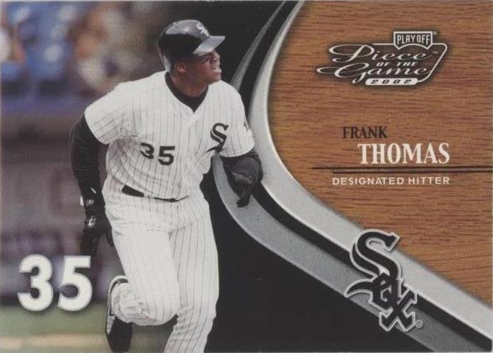 2002 Playoff Piece of the Game - Frank Thomas #31 - 1 of 1