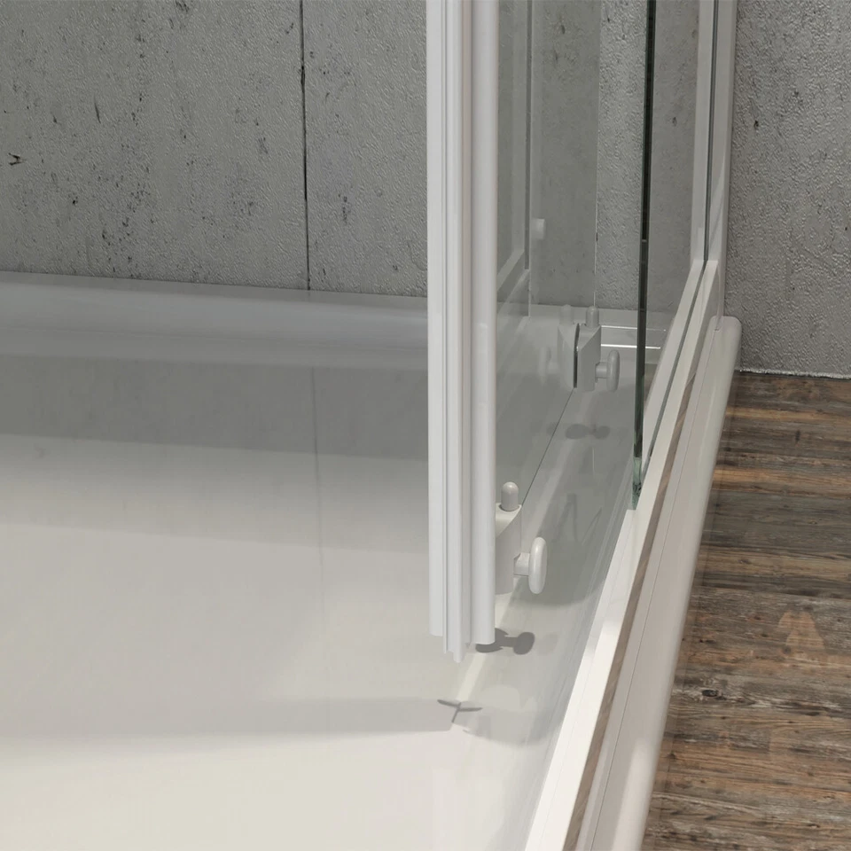 Ogomondo Box Cabina Doccia Angolare Corner Due Ante Scorrevoli Cristallo Temprat Foto 3 de 4