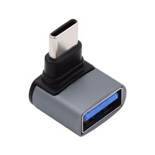 USB 3.0 Female OTG to Up Down Angled USB-C Type-C Adapter 90 Degree for Phone