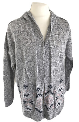 Abercrombie Kids XS 8 Strickjacke Grau Cadigan Jacke Jäckchen *A 122 /128 Bouclé
