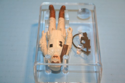 VINTAGE STAR WARS AFA GRADED REBEL COMMANDER 80 NM 80 HK FIGURE WEAPON KENNER CV - Picture 13 of 16