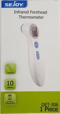 SEJOY Infrared Thermometer  Children & Adults DET-306  NEW