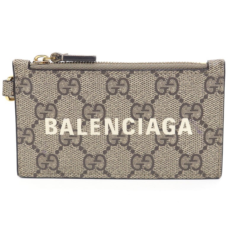 グッチ×バレンシアガ　ハッカープロジェクト　コインケース GUCCI x BALENCIAGA The Hacker Project with Strap Card Case