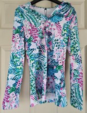Women's XS Golf Tennis Athletic Polo Shirt GGOV Top Multicolor Blue Green Pink
