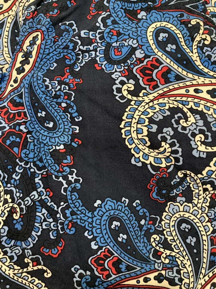 Tommy Hilfiger Mujer Azul/Paisley Chino Board Shorts 8 1/2 Entrepierna Talla 4 Algodón Foto 2 de 4