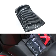 Carbon Look Motorcycle Gas Fuel Oil Tank Cap Cover For Yamaha XMAX300 2020-2024