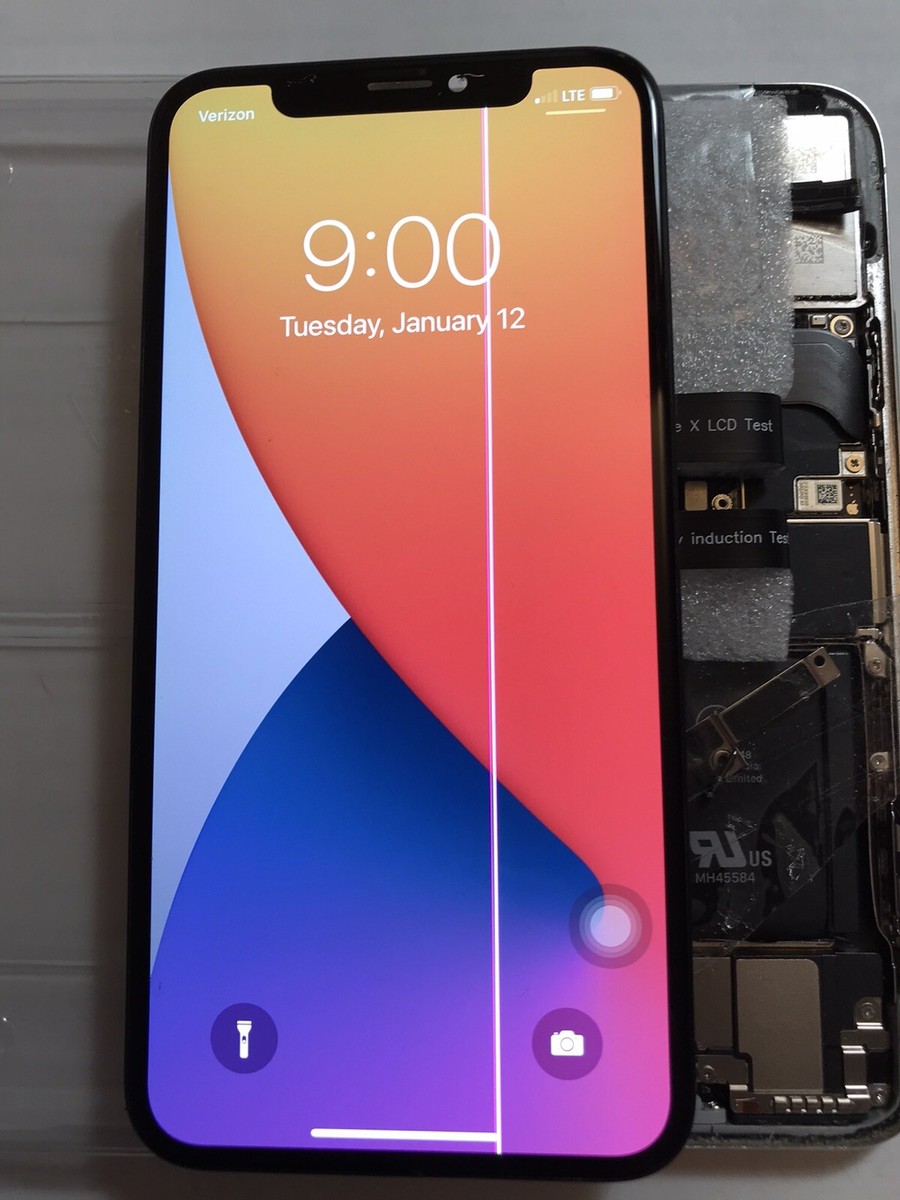 Genuine OEM Original Apple Black iPhone X OLED Screen Replacement
