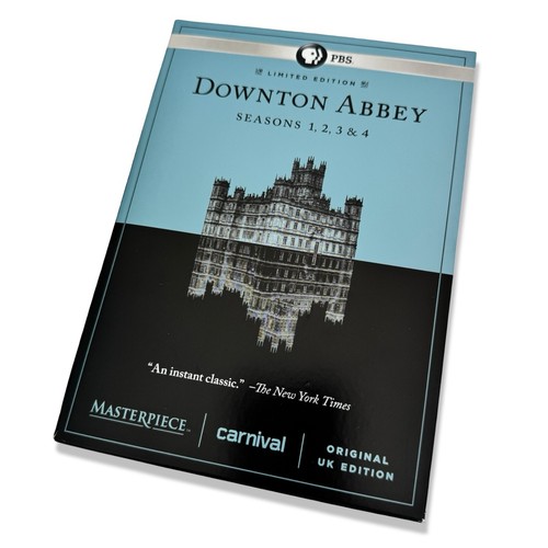 Downton Abbey Boxed Seasons 1-4 PBS DVD Disc Set MASTERPIECE THEATER / 12 Discs - Picture 3 of 13