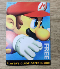 SUPER MARIO 64 PLAYER'S GUIDE OFFER INSERT - NINTENDO 64 (GP-NUS-USA)