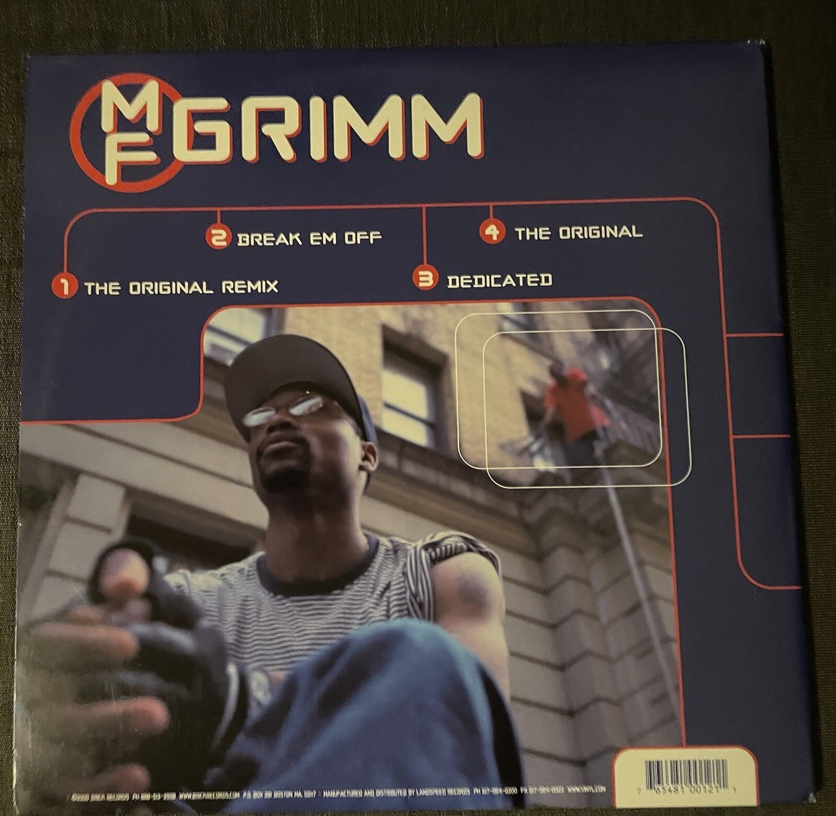 MF DOOM / MF GRIMM - MF EP - SPLIT 12” VINYL 2LP - 2000