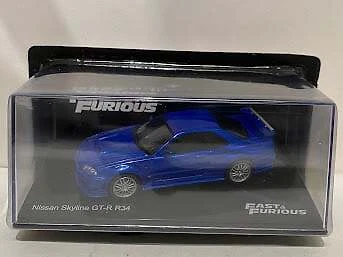 Nissan Skyline GT-R R34 Fast & Furious Collection 1:43 Agostini - Immagine 2 di 2