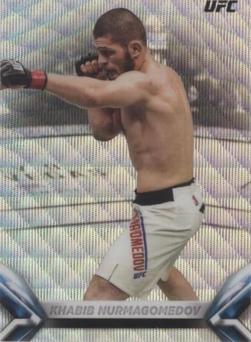 Carte Topps UFC NYC 2024 Khabib Nurmagomedov #12 - Parallèle Verte #19/99