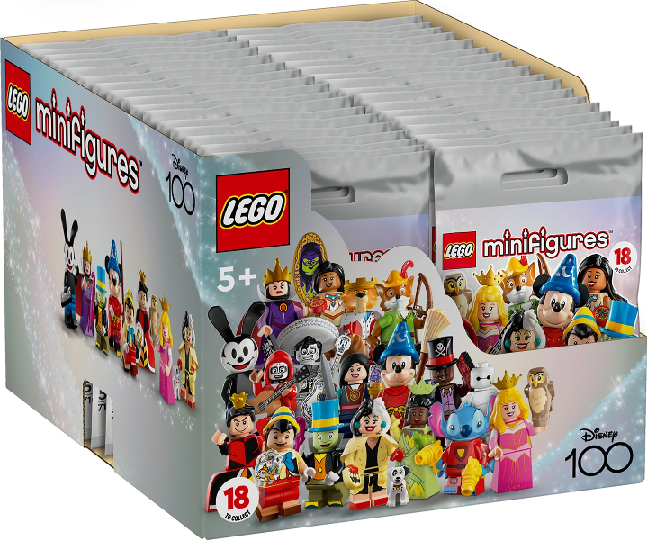 LEGO 71038 LEGO MINIFIGURES SERIE DISNEY 100 COMPLETA O A