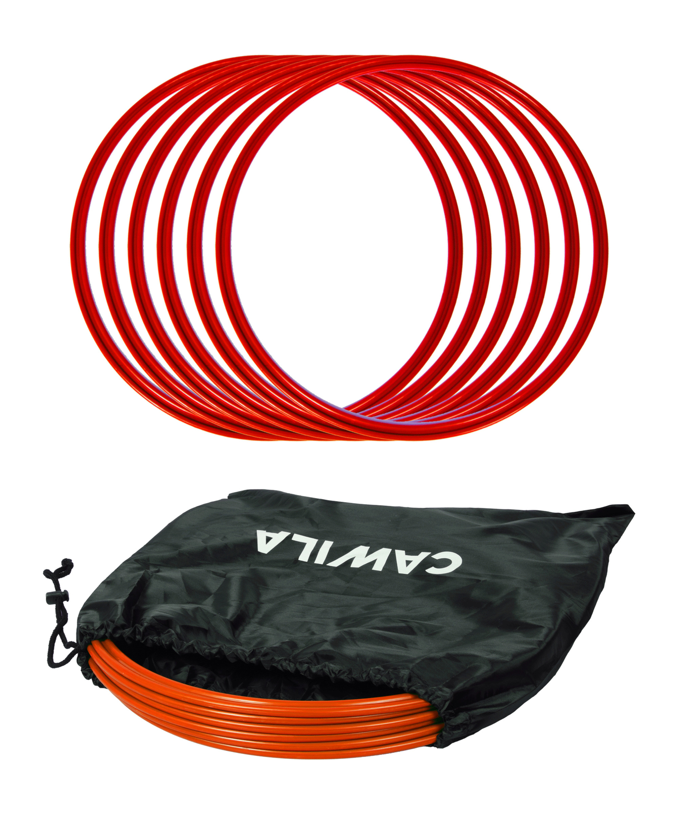 Cawila Equipment - Trainingszubehör Koordinationsringe 50cm | 6er Set |
