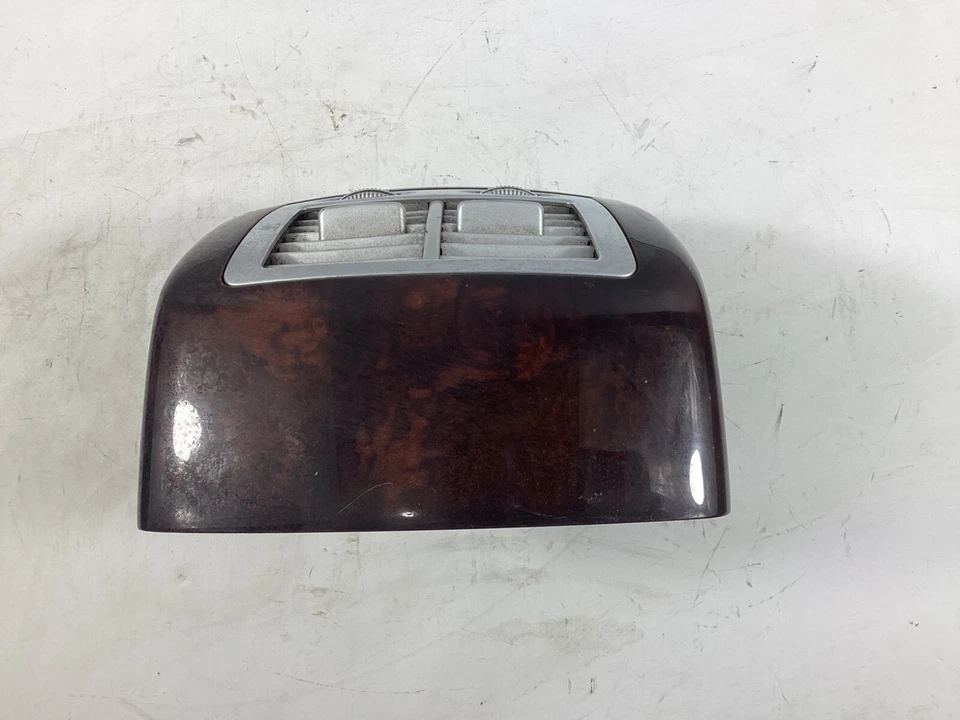 Mercedes-Benz S63 AMG 2008-2013 consola central trasera calefacción aire ventilación moldura OEM. Foto 2 de 4