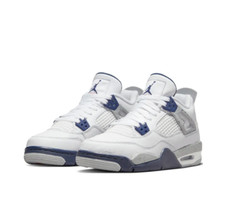 Nike Air Jordan 4 Retro Mid Midnight Navy aj4 Midnight Navy GS 408452-140
