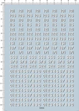 Super Detail China US PLAN MARCOR Navy Ship Hull Number Model Kit Marine Decal