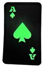 Ace of Spades Death Glow Patch MARSOC SEAL Special Forces Ranger SOI SEAL Lib212