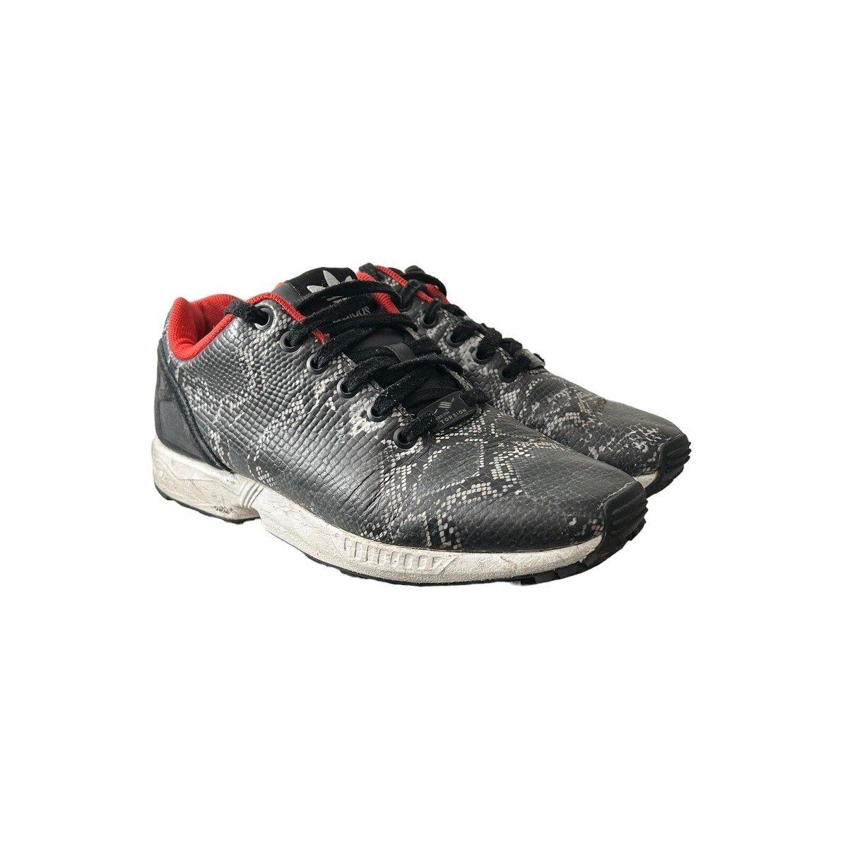 Size Adidas ZX Flux Black Snakeskin W for sale online