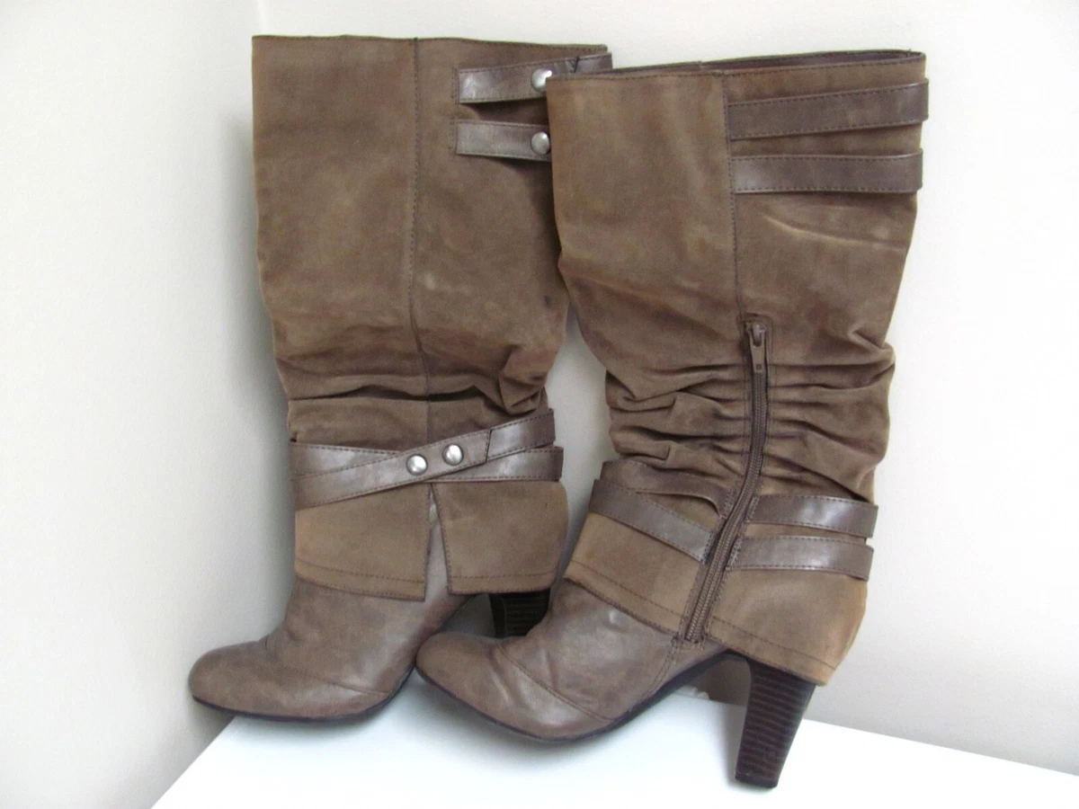 Fergalicious taupe boots 2025