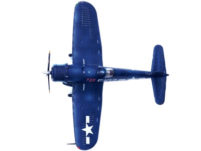 Vought F4U-1D Corsair Fighter Plane VMF-224 Phillip DeLong 1945 1/72