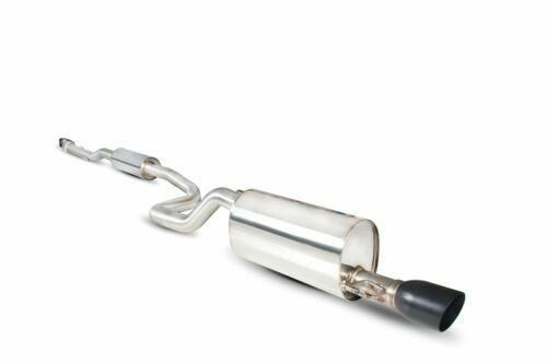 Scorpion Exhaust Res Cat-Back Vauxhall Corsa D 1.4 Turbo Black Edition 12-15