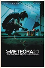 LINKIN PARK Meteora 20th Anniversary 2023 Ltd Ed New RARE Poster! From Zero