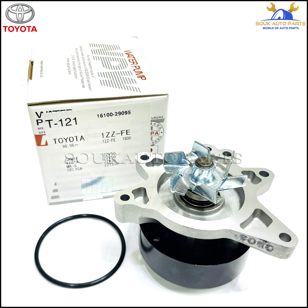 16100-29095 WATER PUMP TOYOTA 1ZZ-FE FOR COROLLA CELICA MR-2 RAV-4