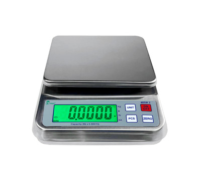 Tree MRW-3 Wash Down Scale Mid Resolution Bench Balance 3lb x 0.0001lb Adapter