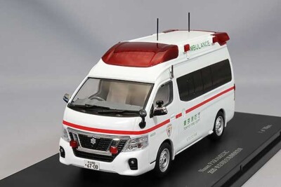 1/43 CAR-NEL Nissan Paramedic 2020 Tokyo Fire Department High