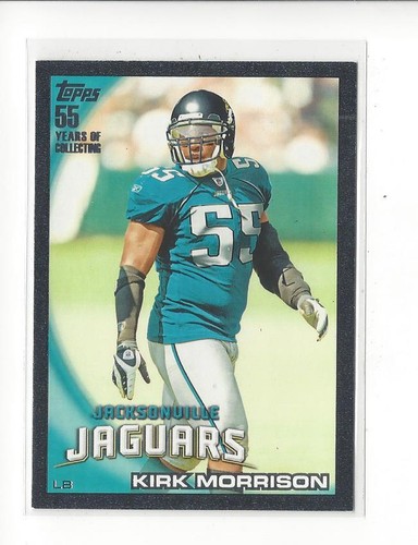 2010 Topps Black #379 Kirk Morrison Jaguars /55 - 第 1/1 張圖片