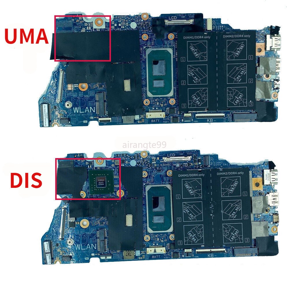 Motherboard For Dell Vostro 5502 5402 Inspiron 5402 5502 5409 5509