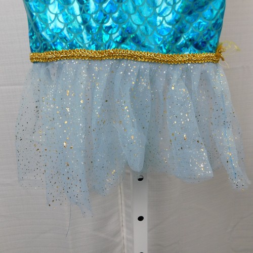 Kids Ethereal Mermaid Halloween Costume Dress with Headpiece - 8-10 Medium #1197 - Picture 5 of 11