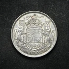 1942 Canada Fifty Cents .800 Silver AU+ (bb18077)