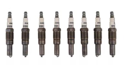 BRISK RACING 3VR17YS 05-MID 08 3V MUSTANG SILVER TIP SPARK PLUGS (8) V8 4.6L