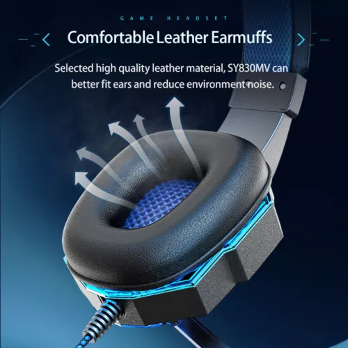 3.5mm Gaming Headset Mic Headphones Stereo Bass Surround For PS5 PS4 PC Xbox One - Picture 6 of 24