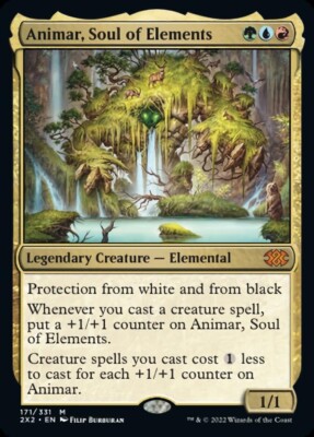 Animar, Soul of Elements NM EN - Double Masters 2022 - 2X2 171 - MTG Magic
