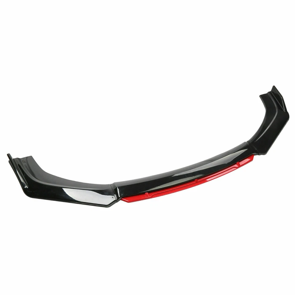 Front Bumper Lip Body Kit Spoiler Splitter For Mercedes-Benz Foto 3 de 4