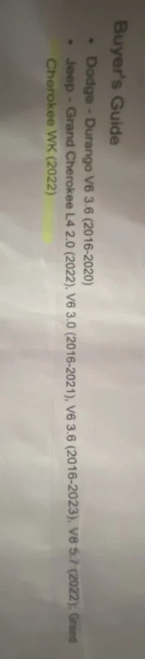 Radiador CARQUEST 4113656 Durango, Grand Cherokee 2016-2023 Foto 2 de 2